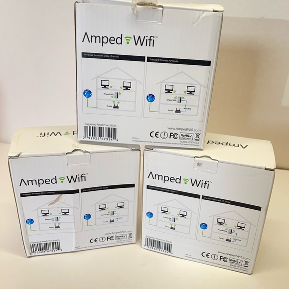 🌹SOLD🌹300Mbps Wireless WiFi Repeater/Extender/AP/WI-FI Signal Range Amplifier - Picture 3 of 14